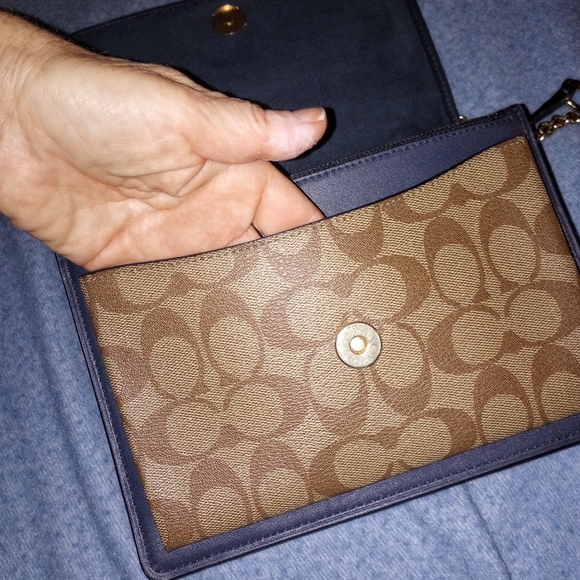 Coach, Unique & Rare Luxury; NWOT; Navy - Picture 6 of 12